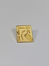 Dayton Ohio Travel Souvenir Lapel Pin 2000 Clear Skies Ahead Gold Color Dayton Ohio Travel Souvenir Lapel Pin 2000 Clear Skies Ahead Gold Color