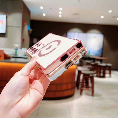 Coque Étui Pour Samsung S25 Ultra S24 FE S23 S22 Coeur Magnétique Magsafe Case - Photo 10 sur 18