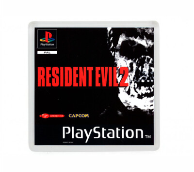 RESIDENT EVIL 2 PlayStation PSX Kühlschrankmagnet Iman Nevera