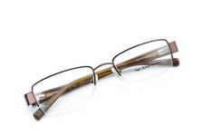 HART SCHAFFNER MARX 817 Roast Brown 52-19-140 Eyeglass Frames Flex Hinges B26