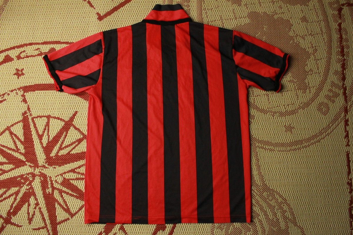 AC MILAN ITALY 1990 1991 HOME RARE JERSEY SHIRT FOOTBALL AC MILAN ITALY 1990 1991 HOME RARE JERSEY SHIRT FOOTBALL