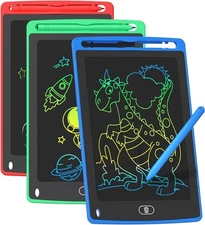 LCD Writing Tablet for Kids 3 Pack Doodle Board 8.5 Inch Drawing Educational