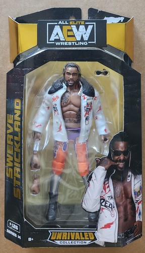 AEW ALL ELITE WRESTLING UNRIVALED COLLECTION SWERVE STRICKLAND #126 SERIES 14 NM