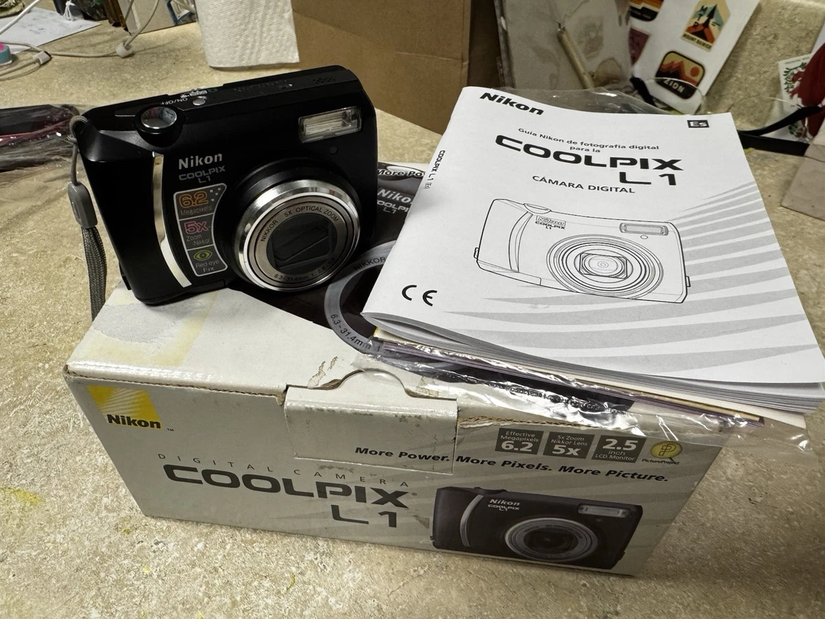 Nikon Coolpix L1 Digital Cameras for Sale | Shop New & Used