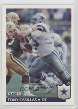 1992 Fleer Tony Casillas #79 0by4