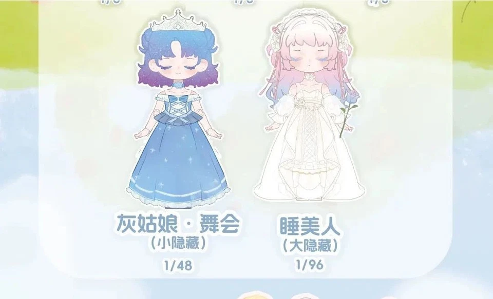 Auténtico LIRORO Casa de Cuento de Hadas Serie BJD Caja Ciega Figuras Confirmadas Muñeca de Juguete Foto 4 de 4