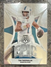 Panini Mosaic Epic Performers Tua Tagovailoa Miami Dolphins #EP-TT NFL Football