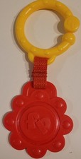 Fisher Price REPLACEMENT Yellow/Red Flower Toy