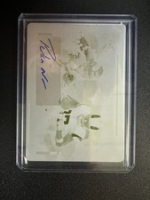 2025 Panini Impeccable Puka Nacua Canvas Creations Printing Plate 1/1 Auto 🔥