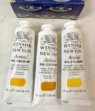 Winsor & Newton Artists Oil Colour, Mixing Set of 3--SEE PHOTOS