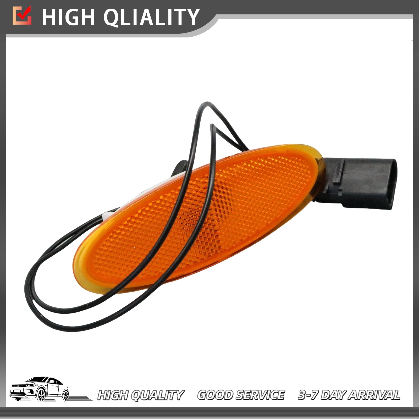 Front Bumper Left & Right Side Marker Light Lamp Fits Bentley Gt Gtc Flying Spur