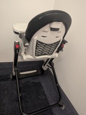 Peg Perego Siesta High Chair Grow With Baby Folding Recliner Height Adjustable 