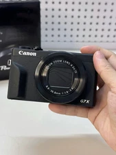 Canon PowerShot G7 X Mark III 20.2MP 4.2x Optical Zoom Digital Camera (Black)