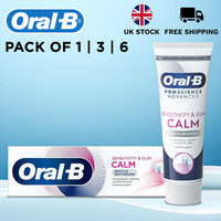 Oral-B Sensitivity & Gum Calm Gentle Whitening Toothpaste Pack Of 1,3,6 75ml