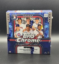 2025 Topps Chrome Update Sapphire Edition.  Sealed box, ships immediately!