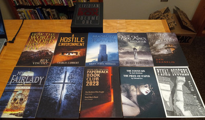 Lividian Story Box Volume One all signed with three extra chapbooks one signed!
