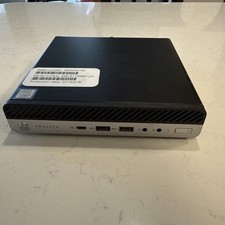 HP ProDesk 600 G4 Micro 8th Gen i5 8500T, 8GB RAM, 256GB SSD, Win10 Pro Read**