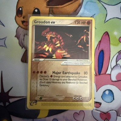 Pokemon TCG card Groudon ex Black Star Promo