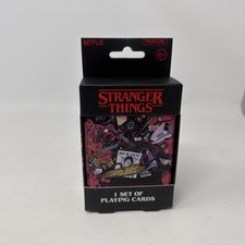 Netflix Stranger Things - Juego de cartas en lata de coleccionistas