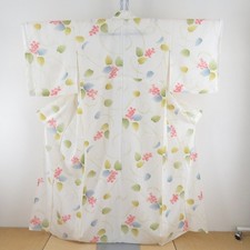 Summer Kimono Silk Kimono Small Pattern Used 157cm