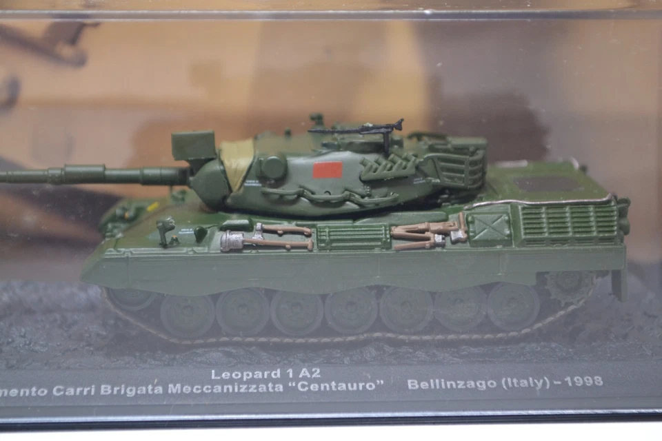 DEAGOSTINI - 1998 ITALY - LEOPARD 1 A2 TANK  1/72  SCALE MODEL / COMBAT TANK #22 - Image 4 of 4