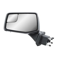 Replacement Driver Left Side Door Mirror Textured Black and Driver LH Side