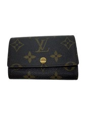 LOUIS VUITTON Multicle 6 Monogram Brown PVC Brown Men's