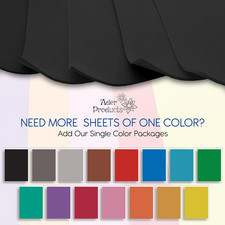 Black EVA Foam Sheets for Crafts, 15 Pack, 9 x 12 Inch, 2mm Thickness   Ideal...