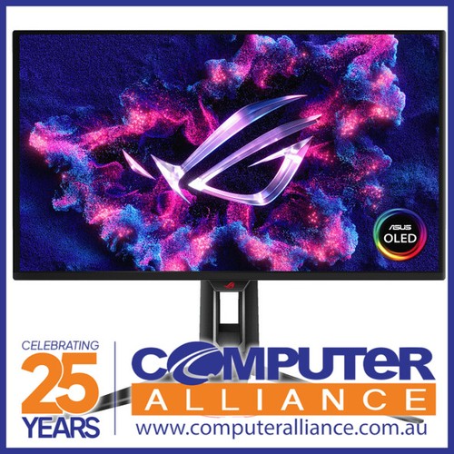 27" ASUS ROG Swift OLED PG27UCDM 4K 240Hz QD-OLED Gaming Monitor - Picture 1 of 3