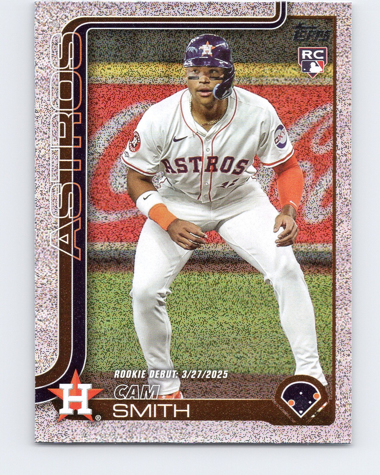 2025 Topps Update #US45 Cam Smith Sandglitter Houston Astros