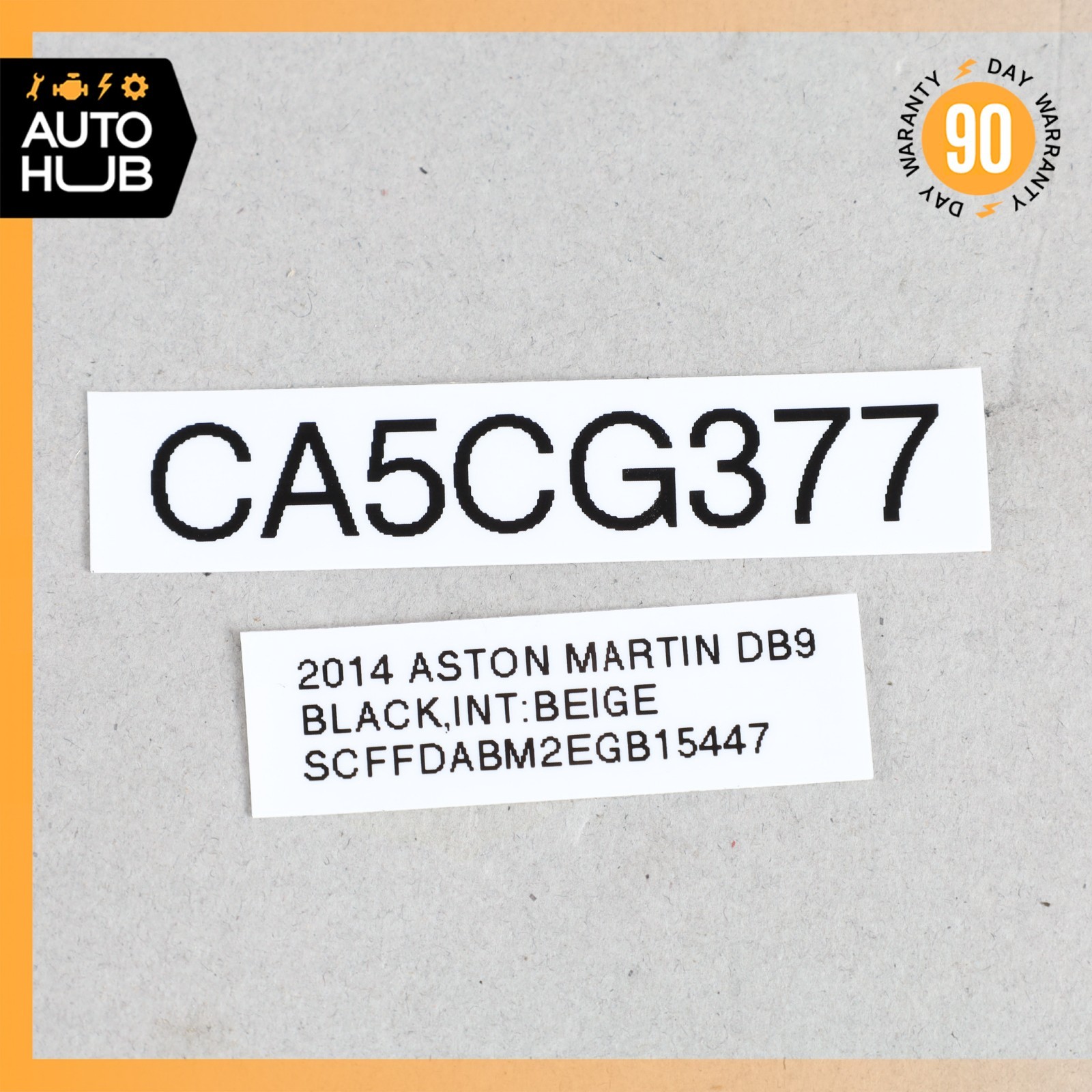 Aston Martin DB9 DBS Volante Bang & Olufsen Rear Left Door Speaker Set OEM 22k