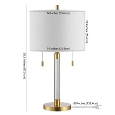 Safavieh BIXBY 26.5" TABLE LAMP, Reduced Price 2172761256 TBL4265A