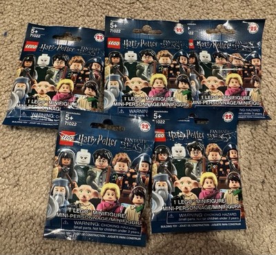 LEGO Harry Potter Minifigure Fantastic Beasts Sealed Bag 71022 Lot 5 Different