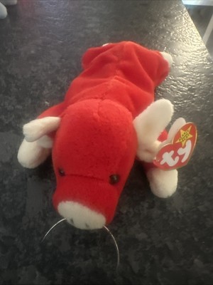 Ty Beanie Buddy Snort the Bull Plush Toy - 4002