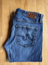 AG Adriano Goldschmied Men's 34 (fit 33) Geffen Jeans - Made In USA!