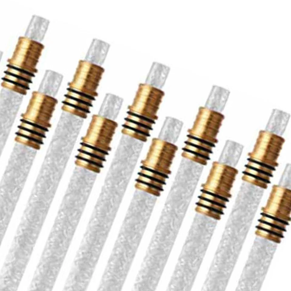 10PCS Wine Bottle Torch Wicks Kit Fiberglass Wicks With Brass Torch Wick Holder☚ - Image 2 of 4