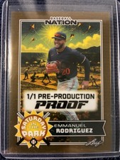 Emmanuel Rodriguez Leaf #SB-13 Saturday in the Park 1/1