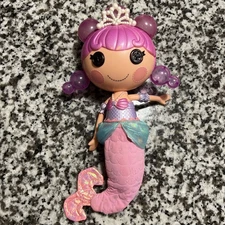 Lalaloopsy Bubbly Mermaid “Ocean Seabreeze” Bubble Fun 12" Purple Pink Doll