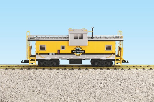 Trenes EE. UU. Escala G 12105 D&RG VISIÓN EXTENDIDA FURGÓN AMARILLO/PLATEADO | Zustand: New