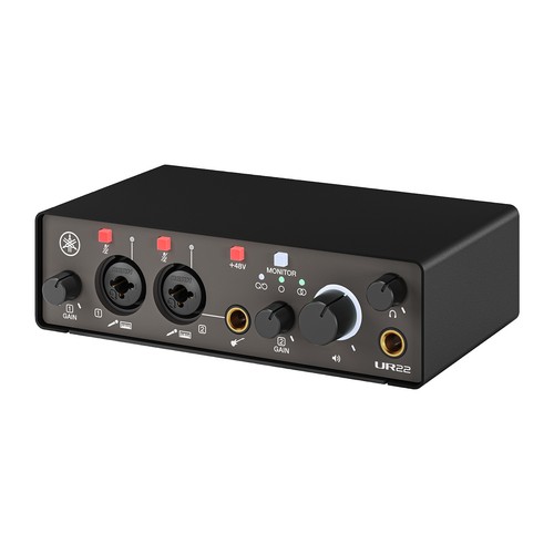 Yamaha Pro Audio UR22MK3 B 2-in/2-out USB-C Audio Interface - Black