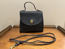 Vintage Coach Regina Bag 9983 Navy