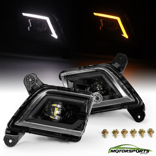Fit 2019-2023 Chevrolet Silverado DoubleTap Dual Color Projector LED Fog Lights