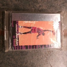 Fleer SCF Michael Jordan Chicago Bulls NBA Basketball Insert Card #6 Vintage