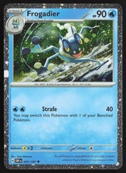 Frogadier 057/197 Cosmos Holo Obsidian Flames