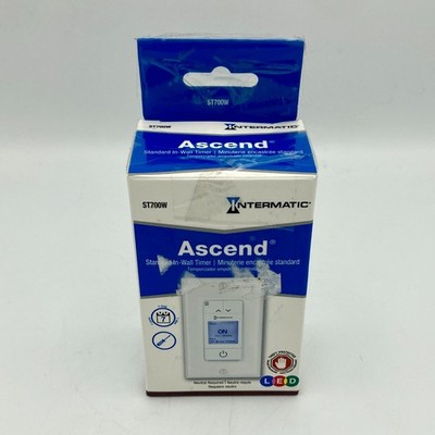 Intermatic Ascend ST700W Standard 7-Day Timer w/Auto DST and Astronomic ON/OFF