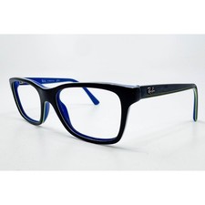Ray-Ban Eyeglasses Kids Blue Black RB1536 3600 48-16-130