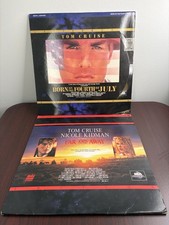 LaserDisc Tom Cruise Set 2 Total : Far and Away  Born on the Fourth of July
