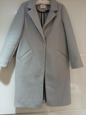 River Island Ladies Size 16 Pale Blue Coat, Used