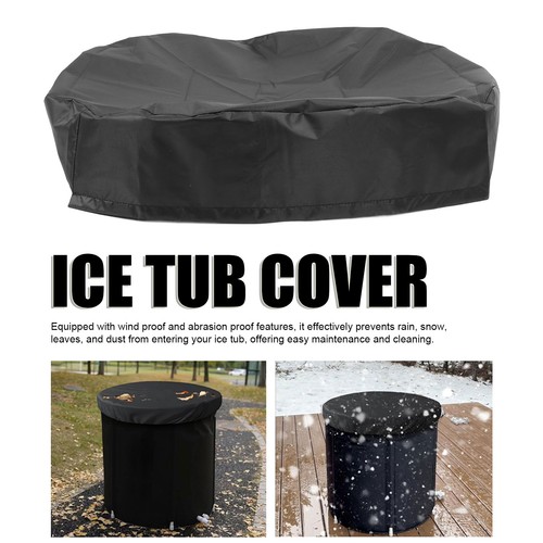 Oxford Cloth Ice Tub Cover Drawstring Ice Tub Cover For Outdoor - Picture 4 of 12