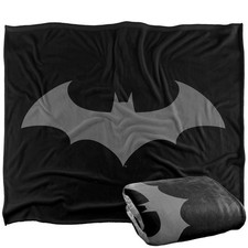 Batman Logo Officially Licensed  Super Soft Throw Blanket 152 x 127 cm